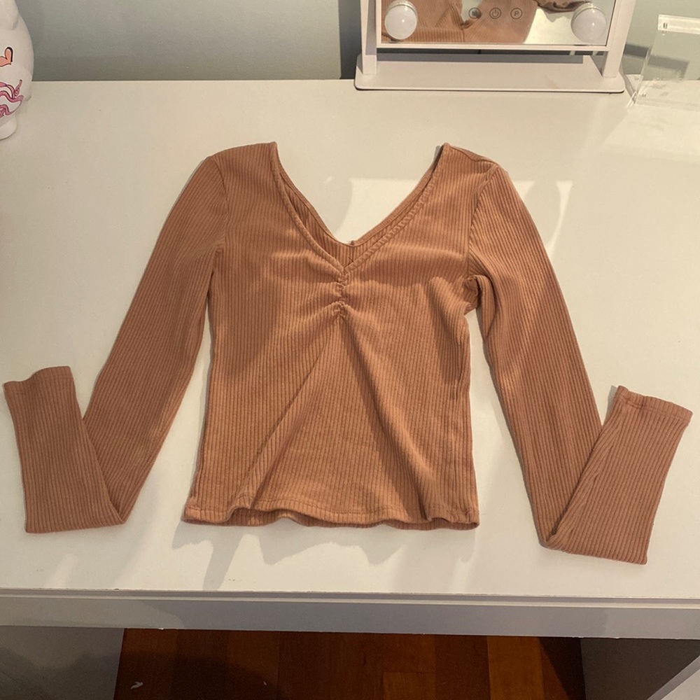 Brown long sleeve